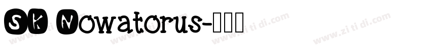 SK Nowatorus字体转换